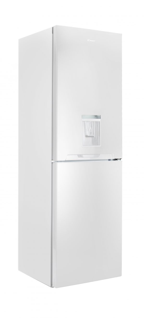 Candy Freestanding Fridge Freezer with Water Dispenser – CVS1745WWDK
