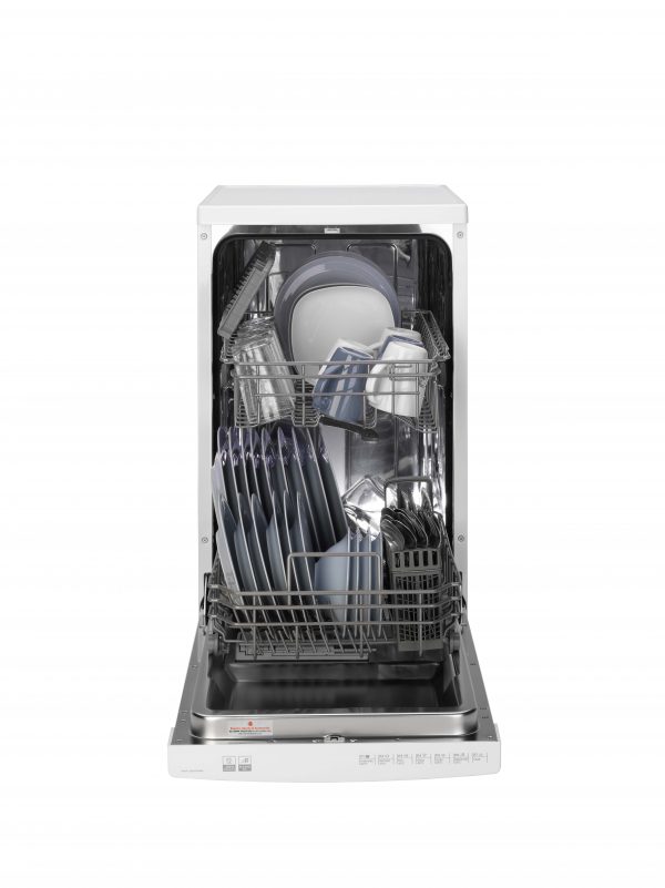 Hoover Slimline 10 Place Setting Freestanding Dishwasher – HDPH2D1049W-80