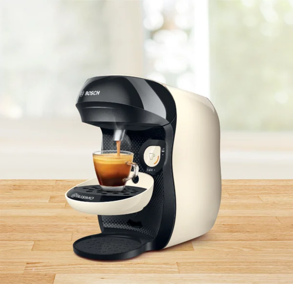 Bosch Tassimo Happy Pod Coffee Machine Cream – TAS1007GB