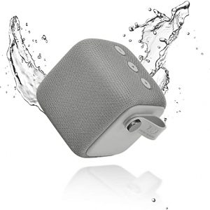 Fresh ‘n Rebel Rockbox Bold S Ice Grey Waterproof Bluetooth Speaker – 1RB6000IG – 656579