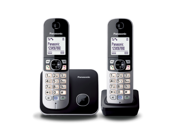 Panasonic Twin Cordless Portable Phone – KX-TG6812