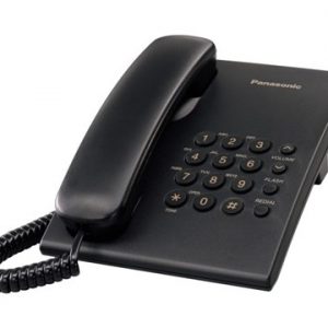 Panasonic Corded Landline Telephone Black – KX-TS500