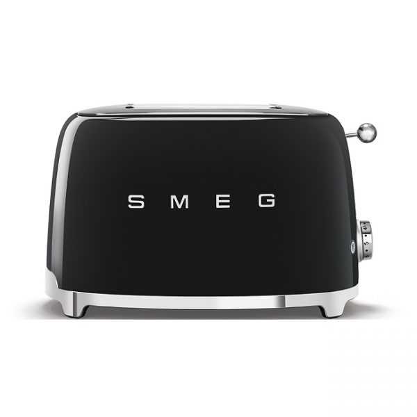 Smeg 50’s Retro Style 2 Slice Toaster Black – TSF01BLUK