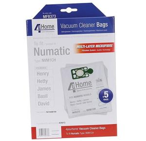 Numatic Henry Dust Bags - 5 Pack - Exsmfb373