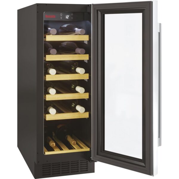Baumatic 30cm Wine Cooler Black / Stainless Steel – BWC305SS/2