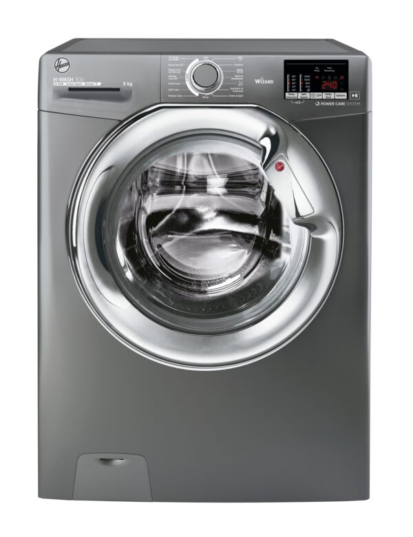Hoover 9Kg Load 1400 Spin Washing Machine Graphite – H3WS495DACGE-80