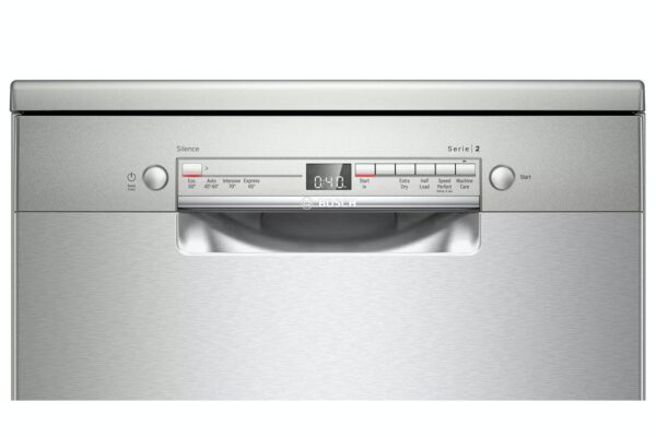 Bosch Serie 2 60cm Freestanding Dishwasher – Silver Inox – SMS2ITI41G