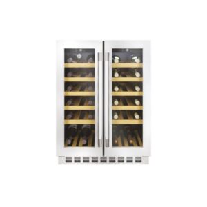 Amica 30 cm wide Freestanding/ under counter slimline wine cooler – AWC300SS