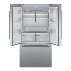 Bosch Series 4, fridge-freezer Stainless steel – KGN86VIEA