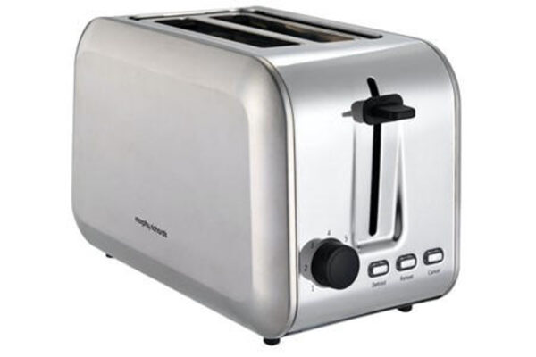 Morphy Richards Essential Stainless Steel 2 Slice Toaster – 980552