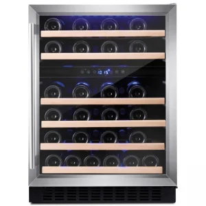 Amica 55cm freestanding static 60/40 fridge freezer – FKR29653R