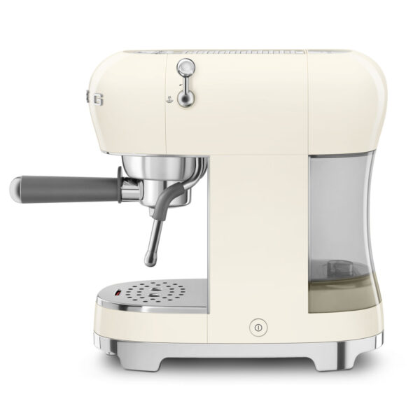 SMEG Espresso with Pump 50’s Style CREAM ECF02CRUK