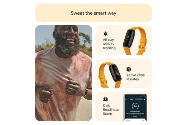 Fitbit Inspire 3 Fitness Tracker | Morning Glow 79-FB424BKYW