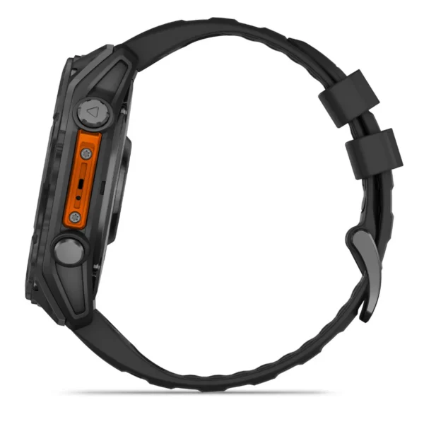 Garmin fēnix® 8  51 mm AMOLED Slate grey with Black silicone band 010-02905-00