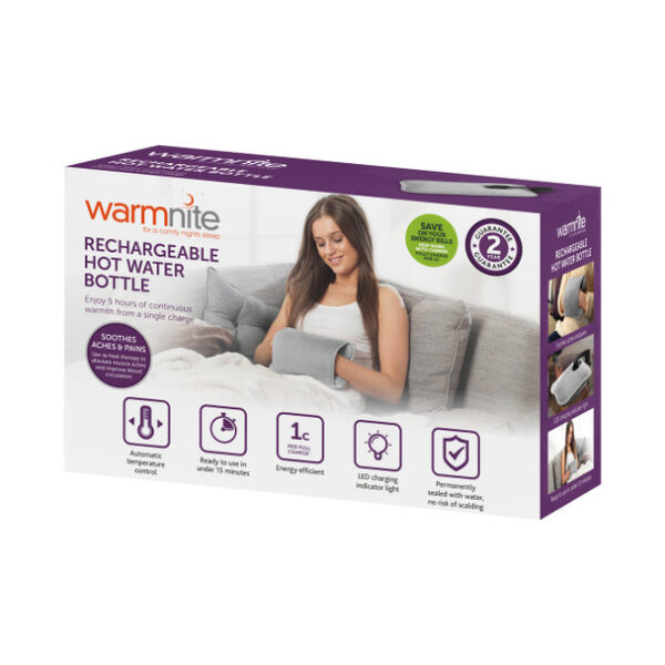 Warmnite Rechargeable Hot Water Bottle WN46000GRY