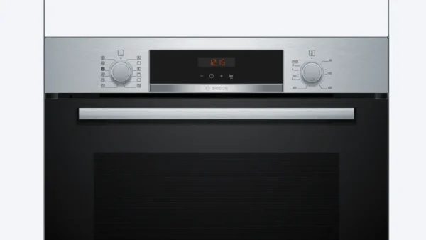 Bosch Series 4 Built-in oven with added steam function 60cm Black HQA574BS3B