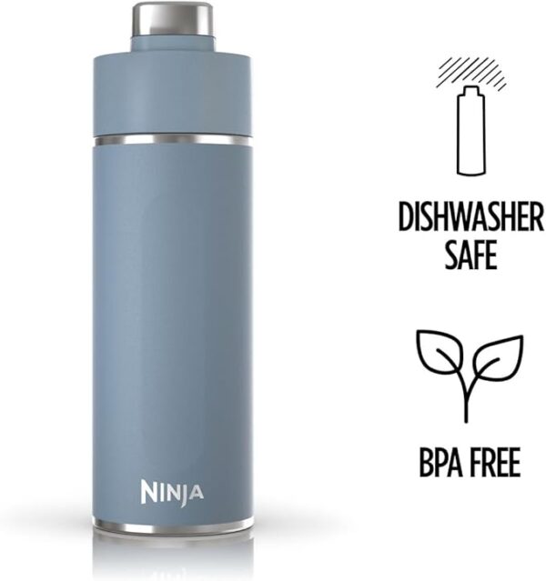 Ninja Thirsti 530 ml Travel Bottle – Blue DW1801EUUKBL