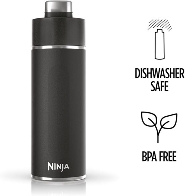 Ninja Thirsti 530 ml Travel Bottle – Black DW1801EUUKBK