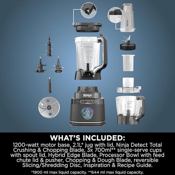 Ninja Detect Power Blender & Processor Pro TB401UK