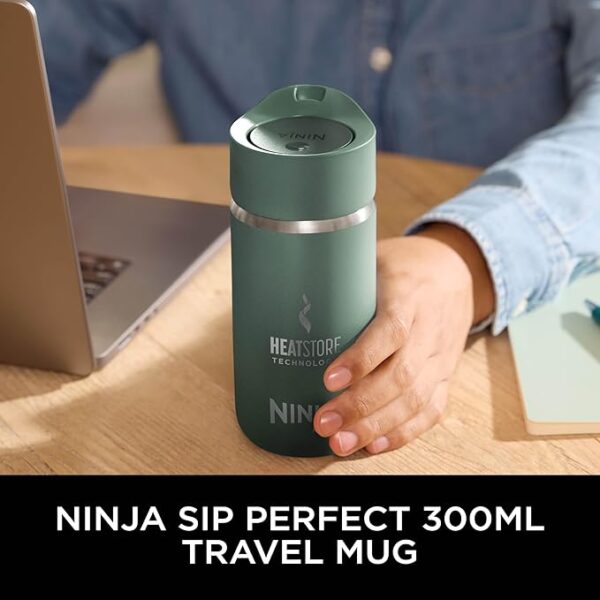 Ninja 300 ml Sip Perfect Travel Mug Green DW1203EUUKGN