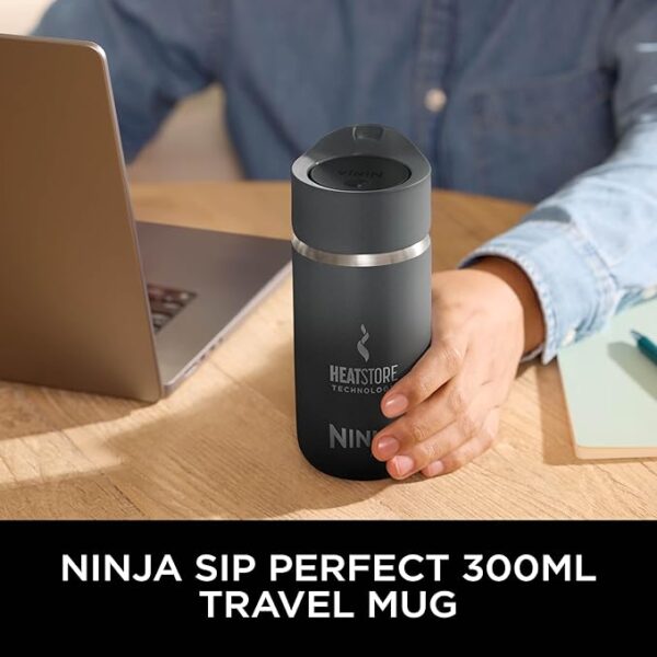 Ninja 300 ml Sip Perfect Travel Mug Black DW1203EUUKBK