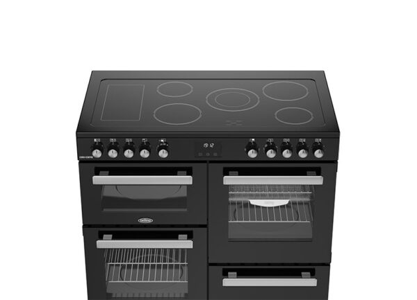 BELLING 100CM ELECTRIC COOKCENTRE BLACK – CC100EBLK