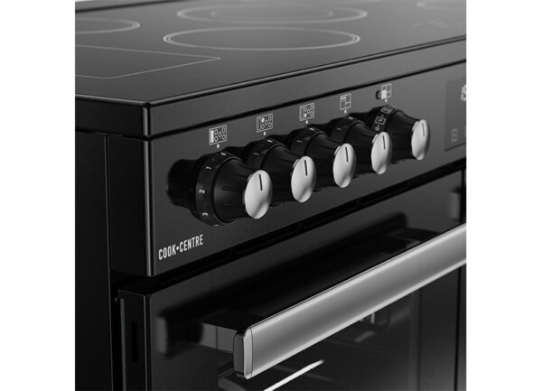 BELLING 100CM ELECTRIC COOKCENTRE BLACK – CC100EBLK