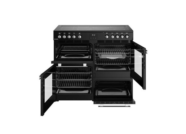 BELLING 100CM ELECTRIC COOKCENTRE BLACK – CC100EBLK