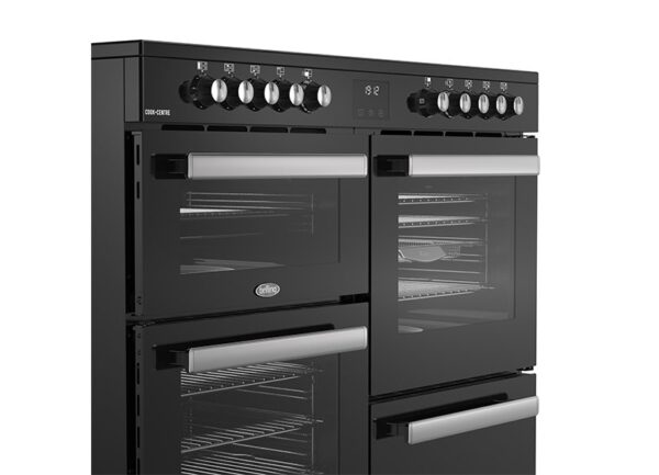 BELLING 110CM ELECTRIC COOKCENTRE BLACK – CC110EBLK